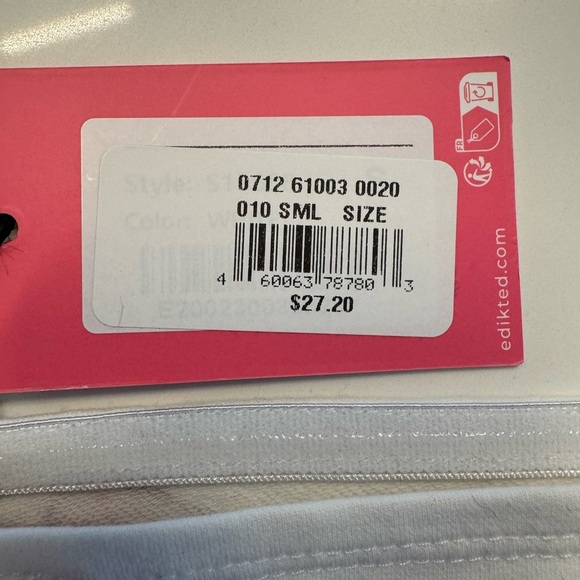 Edikted Tiger Lily Print Cotton Tube Top - Picture 4 of 5